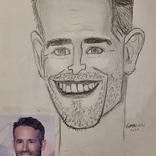 My project for course: Caricature Portrait with Graphite. Un progetto di Illustrazione tradizionale, Disegno e Disegno di ritratti di Grant Marven - 15.11.2022