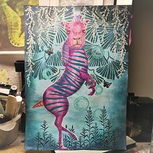 Mein Abschlussprojekt für den Kurs: Kreative Illustrationstechniken mit Gouache. Traditional illustration, Character Design, Fine Arts, Painting, Children's Illustration, Gouache Painting, and Picturebook project by eilane - 11.16.2022