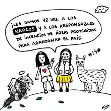 Activismo Anti Narcos Ein Projekt aus dem Bereich Traditionelle Illustration und Comic von Ninón Gamarra - 16.11.2022