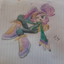 Mi proyecto del curso: Dibujo de personajes expresivos. Traditional illustration, Character Design, Comic, Pencil Drawing, Drawing, Watercolor Painting, and Manga project by Tamar Sanabria - 11.15.2022