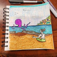My project for course: Illustration Gym: Find Your Style. Traditional illustration, Creativit, and Sketchbook project by John Gozzolino - 11.15.2022