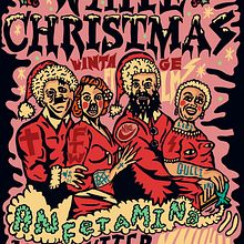 White Christmas. Traditional illustration, and Digital Illustration project by woodcutter Manero - 11.17.2022