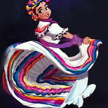 Proyecto Personal: Mexican Power. Traditional illustration, Character Design, and Concept Art project by Diego & Sebastian Ramírez Jacinto - 11.17.2022