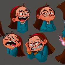 Proyecto Personal: Psy Chicas!. Character Design, Concept Art, and Traditional illustration project by Diego & Sebastian Ramírez Jacinto - 11.18.2022