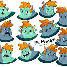 Diseño de Personajes: My Brother the Monster. Design, and Character Design project by Diego & Sebastian Ramírez Jacinto - 11.18.2022