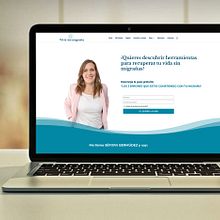 Rediseño Web Vivir Sin Migraña. Un proyecto de Diseño Web de Eva Herrero - 01.09.2022