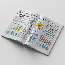 Infografía "Confinados con Netflix". Een project van  Ontwerp, Traditionele illustratie, Grafisch ontwerp,  Infographics y Redactioneel ontwerp van Mario Flaquer - 18.11.2022