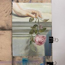La vie en rose Paris . Pintura a óleo projeto de Lady Mandarina - 18.10.2022
