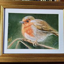 My project for course: Classical Oil Painting for Naturalist Bird Portraiture. Fine Arts, Painting, Oil Painting, and Naturalistic Illustration project by Natalia Abelian - 11.18.2022
