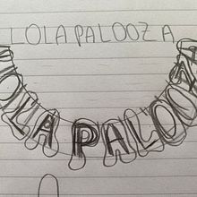 Billie Eilish / LolapaloozaAr 2023 - Diseño de pósteres creativos para eventos. Design, Design gráfico, Tipografia, Lettering, Ilustração vetorial, Criatividade, Design de cartaz, e Design digital projeto de Melisa Mourelle - 18.11.2022