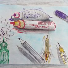 Pen Doodles. Un proyecto de Ilustración tradicional, Dibujo a lápiz, Dibujo y Sketchbook de Charmaine Barber - 18.11.2022