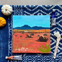 Southwest Landscapes Ein Projekt aus dem Bereich Malerei mit Acr und l von dmssabine - 18.11.2022