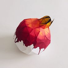 Mi proyecto del curso: Papercraft: Ilustración volumétrica hecha en papel. Projekt z dziedziny Craft,  Sztuki piękne, Rzeźba i Papercraft użytkownika arrabalmar - 18.11.2022