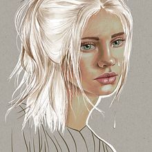 Mi proyecto del curso: Ilustración con pastel y lápices de colores. Traditional illustration, Fine Arts, Pencil Drawing, Drawing, Portrait Drawing, Realistic Drawing, and Artistic Drawing project by Milu Art - 11.18.2022