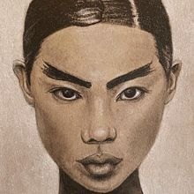 23/100 Heads Challenge. Un progetto di Bozzetti e Disegno di ritratti di Heather - 17.11.2022