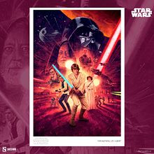 Awakening of a Jedi. Traditional illustration, and Poster Design project by Ignacio RC - 11.19.2022