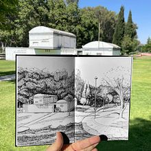 My project for course: Illustrated Diary: Fill Your Sketchbook with Experiences. Projekt z dziedziny Trad, c, jna ilustracja, Sketching,  R, sunek, Sketchbook,  R i sunek atramentem użytkownika Oren Gvili - 31.10.2022