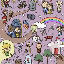 My project for course: Kawaii-Style Story Illustration. Un proyecto de Ilustración tradicional, Diseño de personajes, Ilustración digital y Manga de Rose Gwon - 19.11.2022