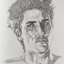 Mi proyecto del curso: Introducción al dibujo de retrato a lápiz. Un proyecto de Bellas Artes, Dibujo a lápiz, Dibujo, Dibujo realista y Dibujo artístico de Karla H. Poblete - 18.11.2022
