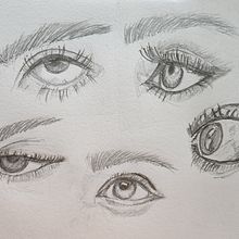 My project for course: Portrait Sketchbooking: Explore the Human Face. Sketching, Drawing, Portrait Drawing, Artistic Drawing, and Sketchbook project by june614 - 11.15.2022