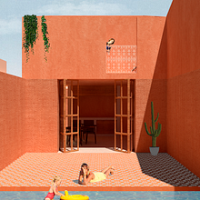 Meu projeto do curso: Representação gráfica de projetos arquitetônicos. Architecture, Graphic Design, Interior Architecture, Interior Design, L, scape Architecture, Collage, Digital Architecture, and Architectural Illustration project by Taynah Machado Pacífico de Sousa - 11.20.2022