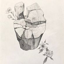 Tronco floripondio. Een project van Tekening met potlood van Ainhoa González García - 20.11.2022