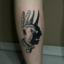 Mein Abschlussprojekt für den Kurs: Tattoo für Anfänger. Tattoo Design project by aleaeich - 11.20.2022