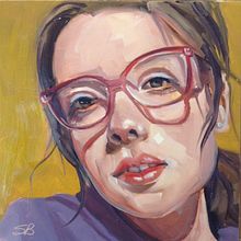 My project for course: Portrait Painting with Oil: Explore Light and Shade. Fine Arts, Painting, and Oil Painting project by sonjab - 11.18.2022