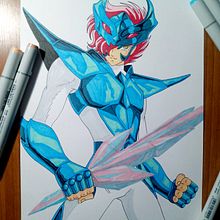Meu projeto do curso: Técnicas para colorir desenho mangá com marcadores. Un progetto di Illustrazione tradizionale, Fumetto, Teoria del colore e Manga di Junior da S. Coelho - 19.11.2022