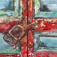 El arte de la acuarela : pinta tu vision del mundo.  Una ventana al pasado.  Ein Projekt aus dem Bereich Bildende Künste, Aquarellmalerei, Traditionelle Illustration und Malerei von jealeilem - 17.11.2022