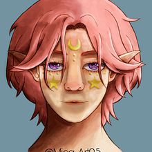 Hada. Un proyecto de Ilustración tradicional, Diseño de personajes, Dibujo, Ilustración digital, Dibujo artístico, Dibujo digital, Pintura digital e Ilustración animada de Micaela Burgos - 21.11.2022