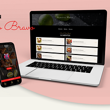 Web Design | Restaurant Menu "Toro Bravo". Un proyecto de Diseño de producto digital, HTML, CSS, Diseño mobile, Diseño Web y UX / UI de Carlos Mora - 19.05.2021