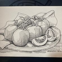 My project for course: Botanical Illustration: From Notebook to Print. Un progetto di Illustrazione tradizionale, Bozzetti, Disegno, Illustrazione botanica, Sketchbook e Illustrazione con inchiostro di Ronnie Saulon - 21.11.2022