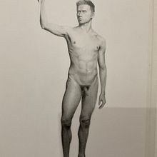 Mi proyecto del curso: Dibujo realista de la figura humana. Un progetto di Illustrazione tradizionale, Belle arti, Bozzetti, Disegno a matita, Disegno, Disegno realistico e Disegno anatomico di Ariel Rodríguez - 21.11.2022