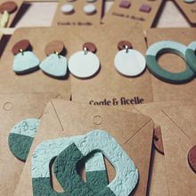 Mon projet du cours : Création de bijoux en argile polymère pour débutants. Accessor, Design, Arts, Crafts, Jewelr, Design, and DIY project by Josianne Bossé - 11.21.2022