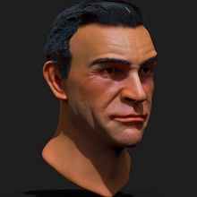 Sean_007_no_end. 3D Modeling, 3D, and Character Design project by Florián Javier Vega Lopez - 11.21.2022