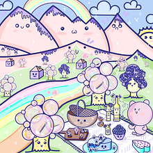 My project for course: Designing Kawaii Worlds: Spread Joy Through Illustration. Character Design, Digital Illustration, Manga, Arts, Crafts, Graphic Design, Sketching, Creativit, Drawing, Poster Design, Portfolio Development, and Concept Art project by Alexandra Lungu - 11.24.2022