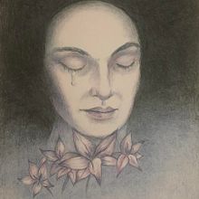 Mi proyecto del curso: Retrato creativo en claroscuro con lápiz. Projekt z dziedziny Trad, c, jna ilustracja, R, sunek ołówkiem, Portret,  R, sunek art, st, czn, R i sowanie kredkami użytkownika Ximena Lewis - 21.11.2022