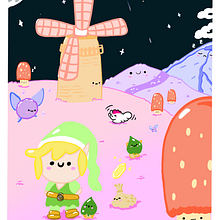Mi proyecto del curso: Diseño de mundos kawaii: crea ilustraciones alegres. Character Design, Digital Illustration, and Manga project by davinia_6 - 11.21.2022