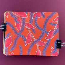 Mon projet du cours : Motifs botaniques et carnet de croquis. Projekt z dziedziny Trad, c, jna ilustracja, Pattern design, R, sunek botaniczn i Sketchbook użytkownika Aurelie Belloncle - 01.12.2022