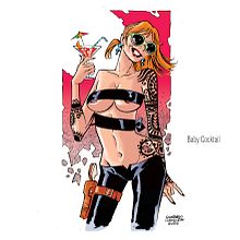 Pinup . Traditional illustration project by Giancarlo Caracuzzo - 11.22.2022