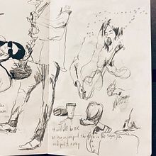 October 2022: Daily Sketchbook Drawing. Un proyecto de Ilustración tradicional, Bocetado, Creatividad, Dibujo y Sketchbook de Katie Kitchen - 30.10.2022