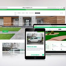 Tienda online para una empresa de césped artificial. Un proyecto de Diseño Web de El estudio de Coco - 22.11.2022