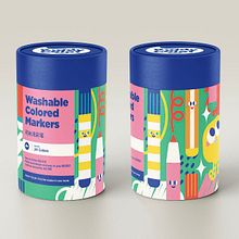 Kids Packaging. Design, Traditional illustration, Character Design, Packaging, Creating with Kids, and Logo Design project by Loulou & Tummie - 11.22.2022