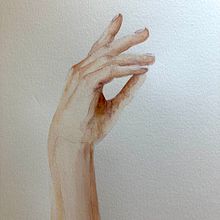 My project for course: Illustration of Hands with Expressive Watercolors. Un proyecto de Pintura, Pintura a la acuarela y Dibujo anatómico de Chris LaWare - 22.11.2022