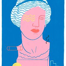 Beauty icons· DXI MAGAZINE. Un progetto di Illustrazione tradizionale di Carmen Casado Pallarés - 22.11.2022