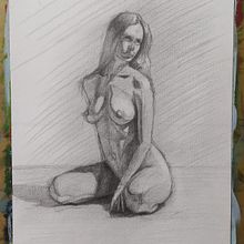 Mi proyecto del curso: Dibujo anatómico para principiantes. Fine Arts, Sketching, Pencil Drawing, Drawing, Realistic Drawing, and Figure Drawing project by Enrique Quispe Castillo - 11.19.2022