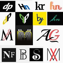 Logos con letras. Graphic Design, Logo Design, T, and pograph project by emilio_juan - 11.23.2022