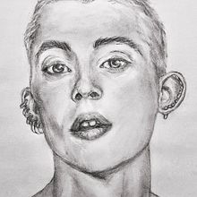27/100 Heads Challenge . Un progetto di Bozzetti e Disegno di ritratti di Heather - 22.11.2022
