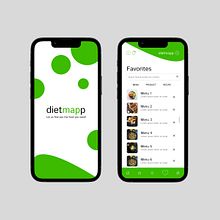 dietmapp | My project for course: App Design with Figma: From Brief to Prototype . % Sinefin Gış tarafından hazırlanan Tasarım, UX / UI, Mobil Tasarım, Dijital Tasarım, U, gulama Tasarımı, U, gulama Geliştirme, Ve Dijital Ürün Tasarımı projesi - 11.22.2022